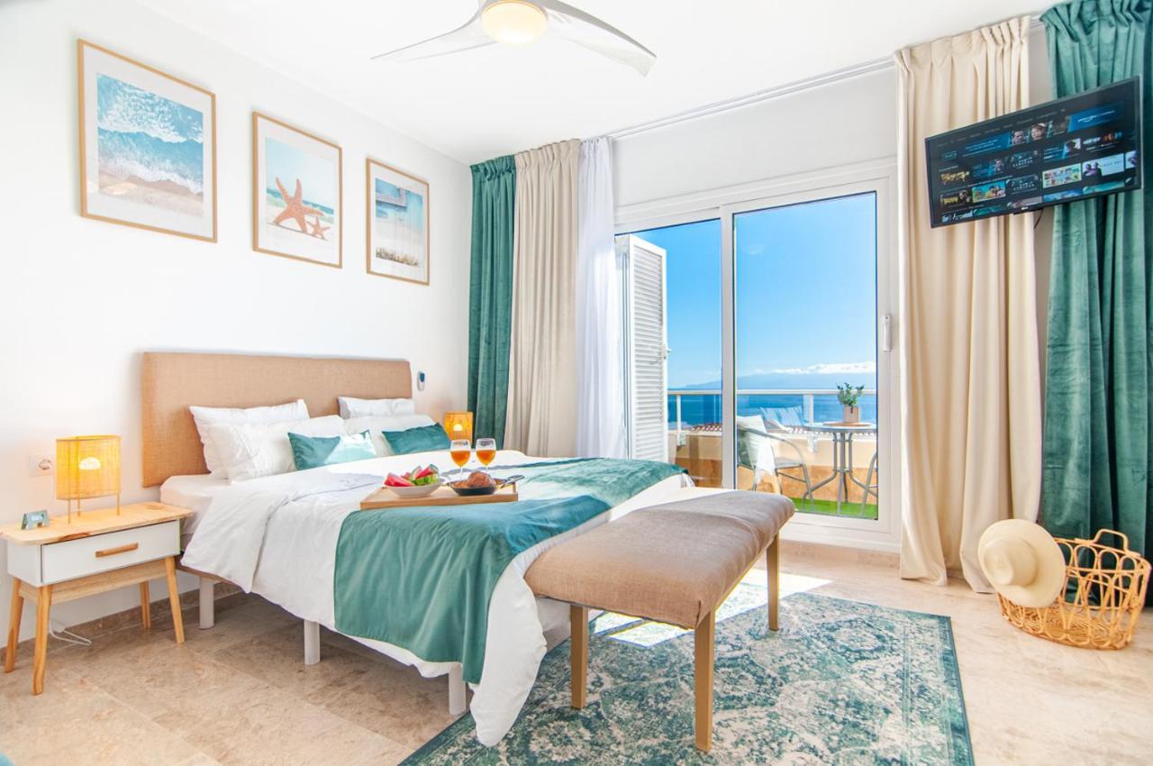 Luxury Townhouse With Panoramic Sea View Villa Puerto de Santiago  Ngoại thất bức ảnh