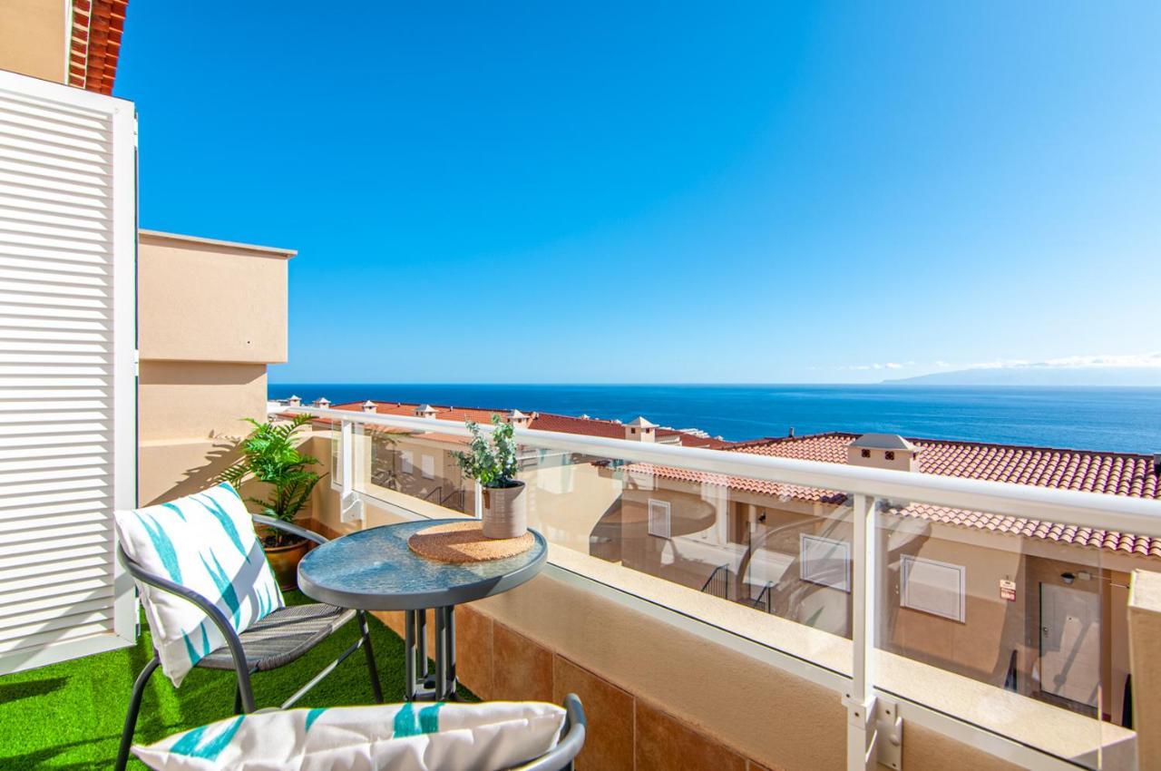 Luxury Townhouse With Panoramic Sea View Villa Puerto de Santiago  Ngoại thất bức ảnh